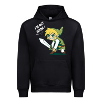 Black i’m not zelda Urban Hoodie - artisFamous