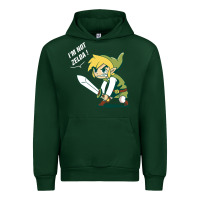 Forest Green i’m not zelda Urban Hoodie - artisFamous