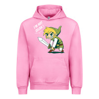 Fuchsia Pink i’m not zelda Urban Hoodie - artisFamous