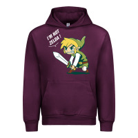 Mauve Wine i’m not zelda Urban Hoodie - artisFamous