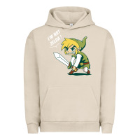 Pigment French Oak i’m not zelda Urban Hoodie - artisFamous
