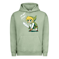 Pigment Oil Green i’m not zelda Urban Hoodie - artisFamous