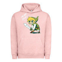 Pigment Salmon i’m not zelda Urban Hoodie - artisFamous