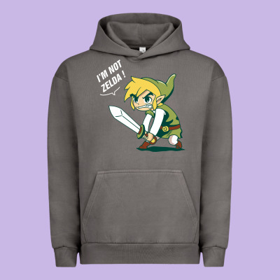 I’m Not Zelda Urban Hoodie Designed By Artisfamous