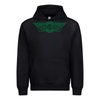 Black wingstop Urban Hoodie - artisFamous