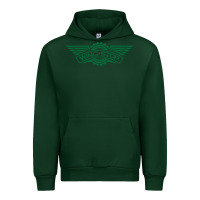 Forest Green wingstop Urban Hoodie - artisFamous