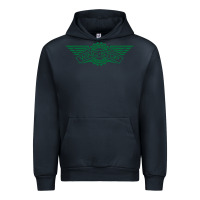 Navy wingstop Urban Hoodie - artisFamous