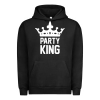 Pigment Black party king Urban Hoodie - artisFamous