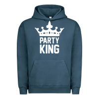 Pigment Midnight Navy party king Urban Hoodie - artisFamous