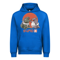Cobalt sumo pop Urban Hoodie - artisFamous