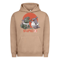 Pigment Burro sumo pop Urban Hoodie - artisFamous