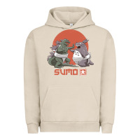 Pigment French Oak sumo pop Urban Hoodie - artisFamous