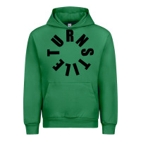 Emerald TURNSTILE BLACK ON WHITE Urban Hoodie - artisFamous