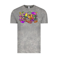 Cloud Rock Love Mardi Gras Vintage Tee - FaDigitalArtStudio