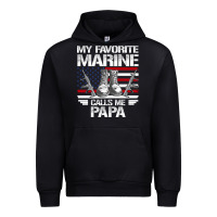 Black marine papa, gifts my favorite marine calls me pa pa military mother Urban Hoodie - artisFamous