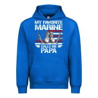 Cobalt marine papa, gifts my favorite marine calls me pa pa military mother Urban Hoodie - artisFamous