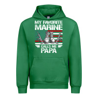 Emerald marine papa, gifts my favorite marine calls me pa pa military mother Urban Hoodie - artisFamous