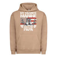 Pigment Burro marine papa, gifts my favorite marine calls me pa pa military mother Urban Hoodie - artisFamous