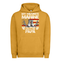Pigment Peanut Butter marine papa, gifts my favorite marine calls me pa pa military mother Urban Hoodie - artisFamous