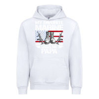 White marine papa, gifts my favorite marine calls me pa pa military mother Urban Hoodie - artisFamous