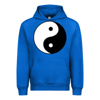 Cobalt Yin and yang Urban Hoodie - artisFamous