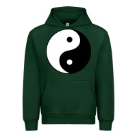 Forest Green Yin and yang Urban Hoodie - artisFamous
