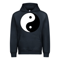 Navy Yin and yang Urban Hoodie - artisFamous