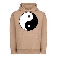 Pigment Burro Yin and yang Urban Hoodie - artisFamous