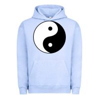 Pigment Grape Ice Yin and yang Urban Hoodie - artisFamous
