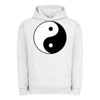 Pigment Lunar Rock Yin and yang Urban Hoodie - artisFamous