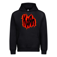 Black vintage kor'n Urban Hoodie - artisFamous