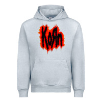 Heather Grey vintage kor'n Urban Hoodie - artisFamous