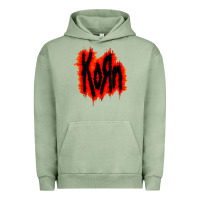 Pigment Oil Green vintage kor'n Urban Hoodie - artisFamous
