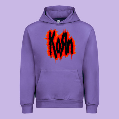 Vintage Kor'n Urban Hoodie Designed By Artisfamous