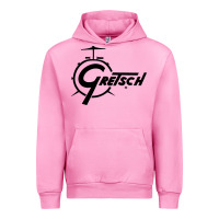 Fuchsia Pink gretsch Urban Hoodie - artisFamous