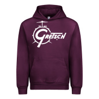 Mauve Wine gretsch Urban Hoodie - artisFamous