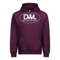 Mauve Wine heels wrestling dwl Urban Hoodie - artisFamous