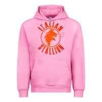 Fuchsia Pink italian stallion Urban Hoodie - artisFamous