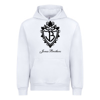 White jona's brothers Urban Hoodie - artisFamous