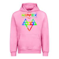 Fuchsia Pink neffex Urban Hoodie - artisFamous
