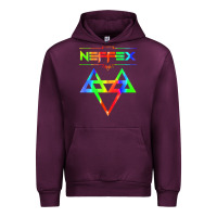 Mauve Wine neffex Urban Hoodie - artisFamous
