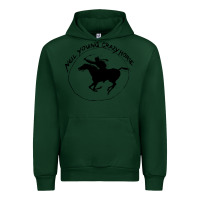 Forest Green neil young Urban Hoodie - artisFamous