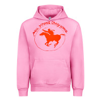 Fuchsia Pink neil young Urban Hoodie - artisFamous