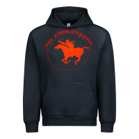 Navy neil young Urban Hoodie - artisFamous
