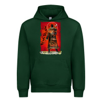 Forest Green vintage candyman be my victim halloween Urban Hoodie - artisFamous