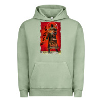 Pigment Oil Green vintage candyman be my victim halloween Urban Hoodie - artisFamous