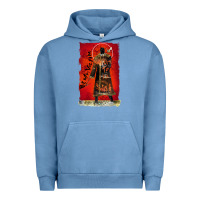 Pigment Pebble Blue vintage candyman be my victim halloween Urban Hoodie - artisFamous