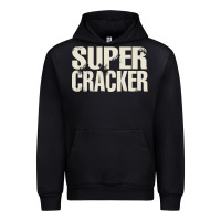 Black super cracker Urban Hoodie - artisFamous
