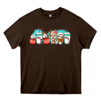 Chocolate Brown baseball coffee cups libbey glass Heavy Core Tee - Jasminsmagicworld
