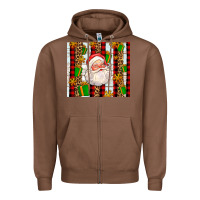 Chestnut santa with gifts Zipper Hoodie - AdoDesignShop
